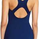 baleaf Women's Racerback Athletic One Piece Modest Bathing Suit, XL
