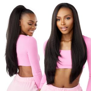 Sensationnel Instant Updown Halfwig Pony - Iud 21 4 Style in 1 Half Wig And Pony Drawstring (1B OFFBLACK)