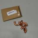 MECCANIXITY U Shape Elbow 180 Degree Copper Pipe Fitting Sweat Welding Solder Connection 12.7mm or 1/2" ID for HVAC, Air Condition Refrigeration System Pack of 5