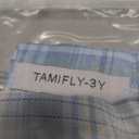 Skirts for Girls Pleated Skirt A-line Tennis Outfits High Waisted School Uniform Skirts with Shorts (Blue)