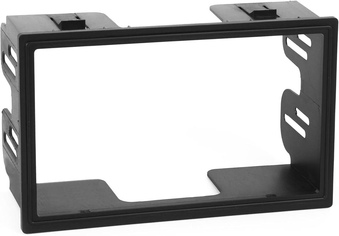 Scosche VW2351B Double DIN Radio Install Dash Kit Compatible with Select 2002-05 Volkswagen Vehicles- Aftermarket Car Stereo Installation Kit - Factory Texture Match - See Fit Guide Image for Vehicles