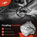 A-Premium Rear Differential Viscous Coupling Assembly Compatible with Nissan Rogue 2014-2020, Murano 2015-2020, Qashqai/Rogue Sport 2017-2020, AWD Only, Replace# 387614BF0A