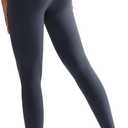 RUNNING GIRL High Waisted Leggings for Women, Seamless Full Length Buttery Soft Yoga Pants for Women, No Front Seam (Small, Grey)