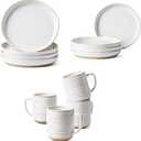 Kitchen Set 4 8 inch Plates, 4 10 inch Pasta Plates, 1 Mug