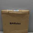 Square Wood Serving Tray with Handle, Ottoman Decorative for Home, 16x16 inches Black