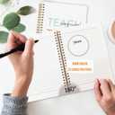 Boho Teachers Spiral Notebook, End of Year Teacher Gifts Journaling Notebooks, Teacher Appreciation Gifts Journals for Writing, Inspirational Teach Notebooks for Note Taking, 5.5x8.3 Inch