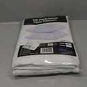 Quilted Pillow Protectors King Pair 20x36 Inches Extra Soft Thick Ultra Plush White Zippered Set of 2 Size Encasement