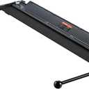 VEVOR Box and Pan Brake, 48-Inch, 0-130 Degrees Sheet Metal Bending Brake, Portable Mini Metal Bender with 20 Gauge Low Carbon Steel 14 Gauge Aluminum Capacity Power Handle, for Metal Bending