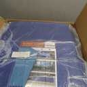 Large Waterproof Tarp - Heavy Duty 5 Mil Thick Poly Tarpaulin Ideal for Canopy Tents, Boats, RV or Pool Covers - Multipurpose Protective Tarps with Grommets for Indoor and Outdoor Use | 30' x 70' (Blue-lightweight Protection)