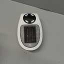 Plug in Small Space Heater for Indoor Use 450W, Wall Outlet Electric Heater with Remote, 12H Timer & LED Display, PTC Ceramic Fast Heat Safely for Bedroom Bathroom Office (1PC)