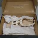 Vionic womens Amber Pearl Ankle Straps (9, Cream White Faux Leather)