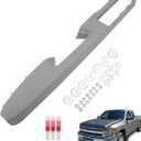 926-740 Front Left Driver Side Armrest Repair Kit Fit for Chevy Silverado Suburban Tahoe Avalanche for GMC Sierra Yukon 2010-2014 Door Panel with Release Handle Above Armrest 27Inch - Gray