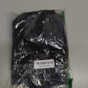 QueenDream Seamless Sequin Tablecloth 90x132 Inch Black Rectangular Tablecloth for Christmas Wedding Birthday Halloween