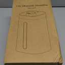 Jack & Rose Stainless Steel Humidifier, Easy to Clean, Dishwasher Safe, Cool Mist Humidifiers for Bedroom