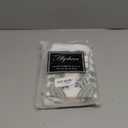 Alysheer Spring Floral Embroidered Decorative Throw Pillow Covers 18"x 18" Set of 2, Farmhouse Navy Blue Flowers Green Leaves Tufted Patterned Cotton Cushion Cases for Couch Bed Living Room Decor