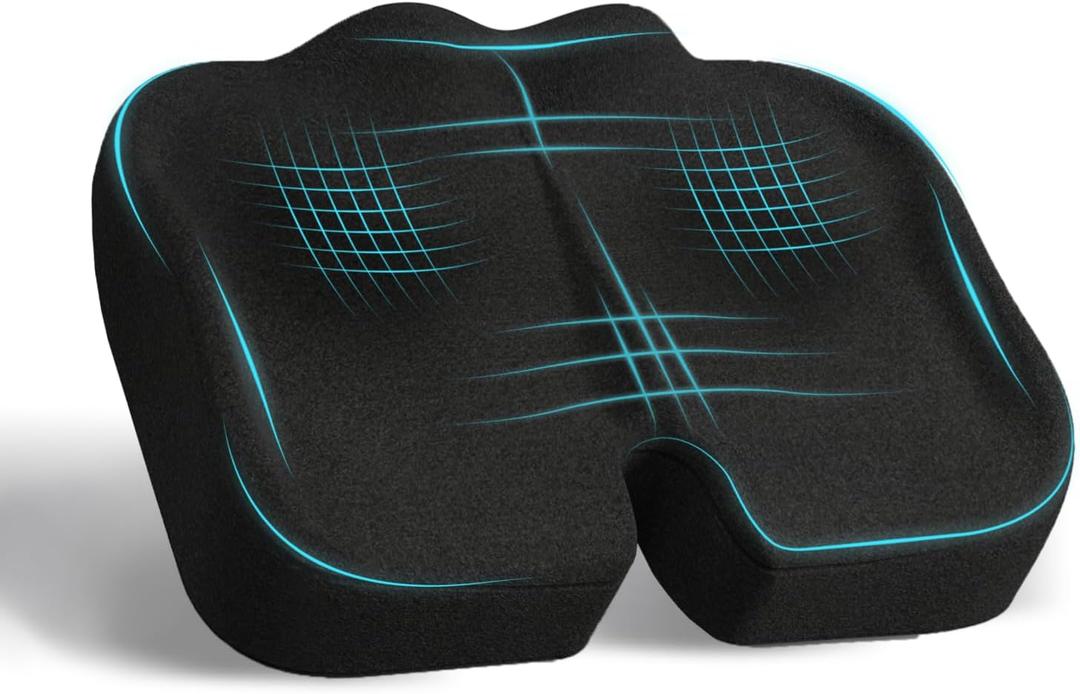 Stadium Seat Cushion, Extra Thick 50D High-Density Bleacher Cushion with Carry Handle, Non-Slip Water-Resistant Stadium Cushions for Bleachers & Outdoor Events(1-Pack)