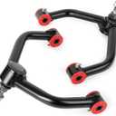 Front Upper Control Arms For 2011-2024 Ram 1500 Classic 4WD, 2PCS Alignment 2"-4" Lift Kit Tubular Suspension Adjustable Front Control Arm With Ball Joint PU Bushings Fit 2009-2010 Dodge Ram 1500V2.0