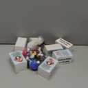 10 Set Valentine's Day Gifts Bulk Mini Rubber Penguin Stress Ball Pocket Favors with Thank You Boxes Winter Prizes Holiday Classroom Gifts for Students Employee Staff Coworker Colleague