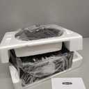 bella Classic Rotating Belgian Waffle Maker with Nonstick Plates, Removable Drip Tray, Adjustable Browning Control and Cool Touch Handles, Stainless Steel