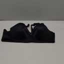 Vanity Fair Women's Full Figure Front Closure Bra, Beauty Back Smoothing, Lightly Lined Cups up to DDD (44C, Black)