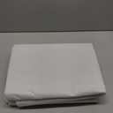 MIULEE 100% Blackout Linen Textured Curtains for Bedroom Solid Thermal Insulated Ivory Grommet Room Darkening Curtains & Drapes Luxury Decor for Living Room Nursery 52 x 84 Inch (2 Panels)