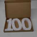 100th Birthday Decorations for Women Men,100 Birthday Decorations for Centerpieces Table,100 Light Up Numbers Sign Led for Party Backdrop Wall Decor for Wedding Anniversary Home