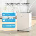 34Pint Dehumidifiers for Home, 40dB Quiet Dehumidifier for Bedroom, Bathroom