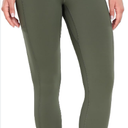 Leggings Depot Women's High Waist Workout Leggings Tummy Control Active Yoga Pants Olive, Small