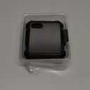 VEGO for Galaxy Z Flip 7 Case, 360 Rotatable Ring Kickstand & Belt Clip Holster & Tempered Glass Camera Screen Protector & Hinge Protection, Shockproof Case for Samsung Flip 7 5G - Black