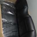 NOKINS Golf Cart Premium Rear Seat Cushion for Aftermarket Standard Rear Seat,Seat Back & Seat Bottom Cushion Assembly (Black, Fits Aftermarket Standard Rear Seat)