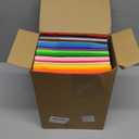 Regulary 120 Pcs 12 x 8 Inch Felt Sheets for Craft 40 Assorted Color Felt Squares Stiff Paper for Valentines St Patrick's Day DIY Craft Sewing Patchwork (Classic)