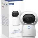 Aqara 2K Security Indoor Camera Hub G3, AI Facial and Gesture Recognition, Infrared Remote Control, 360 Viewing Angle via Pan and Tilt, Works with HomeKit Secure Video, Alexa, Google Assistant, IFTTT