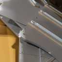 Storkcraft Crescent 6-Drawer Dresser (Pebble Gray)  GREENGUARD Gold Certified, Gray Dresser for Bedroom, Kids & Nursery Storage Chest, Safety Interlocking Drawers, Pre-Installed Tracks, Kids Chest