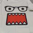 Retro Y2K Emo Scene Funny Face Costume Graphic Design Kids T-Shirt Size Large