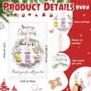 2 x Kathfly 12 Sets Nurse Ornaments Bulk Nurse Appreciation Gifts Acrylic Hanging Ornaments with Ribbon Inspirational Cards for Employee Appreciation Month Nurses Practitioner Medical Assistant