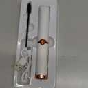 Heated Eyelash Curler  2 in 1 ClipType Eyelash Curlers  Electric Eyelash Curler Rechargeable for 24H Long Lasting, 3 Heating Modes, 8S Fast Heating, Makeup Tool Gifts for Women Girls, WhiteDB