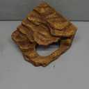 Resin Reptile Hideout Cave,Natural Habitat Decor for Bearded Dragon, Leopard Gecko, Lizards & Turtles,Terrarium Tank Accessories