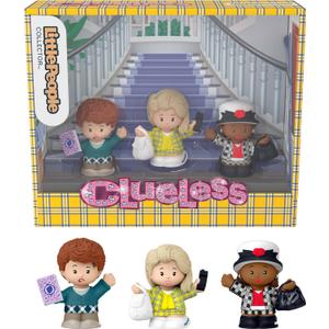 Little People Collector Clueless Movie Special Edition Set for Fans, 3 Character Figures in a Display Package