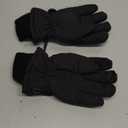 Kids Waterproof Winter Gloves Toddler Snow gloves Ski Gloves For Little Boys Girls (3-5Years, Black 2)