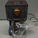 Amaste Coffee Maker, 5 Cup Coffee Pot with Three Brewing Modes, Retro Coffee Maker with Glass Carafe & Reusable Coffee Filter, Drip Coffee Maker Ideal for Home or Office, Keep Warm, Ash Blue