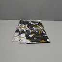 KatchOn, Happy New Year Tablecloths - 108x54 Inch, Pack of 3 | Happy New Years Decorations 2026 | Disposable Rectangular Tablecloths Plastic | Black and Gold Table Cloth for New Years Eve Decorations (Clock)