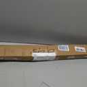 Heavy Duty Non- Adjustable 36In/3Ft Curtain Rods for Window, Antique Bronze