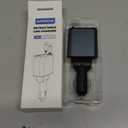 SUPERONE Smaller 4 in 1 Retractable Car Charger with Dual Type C Cords, 69W Fast Retractable USB C Car Charger, Car Accessories Car Chargers for iPhone 17 16 15 14 13 12 Galaxy Pixel