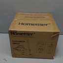 Spin Mop and Bucket with 4 Microfibra Replaceable Mop Pads, Self Separation Dirty and Clean Water System Self Wringing 360 Rotating Square Mop-Head (1 Bucket + 52'' Mop + 4 Microfibra Pads)