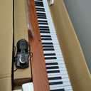 Donner Piano Keyboard 88 Keys, Beginner Digital Piano with 88 Key Velocity-Sensitive Keyboard with X-Style Piano Bench