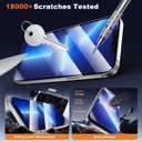 SKYLMW Compatible with iPhone 13 Pro Max Screen Protector with Auto-Alignment Install Kit (9H Tempered Glass & HD Clear)(Scratch & Drop Resistance)(Anti-Fingerprint & Case Friendly) 2 Pack
