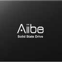 Aiibe 128GB Internal Solid State Drive SATA III SSD 128GB 2.5” SSD Drive Internal Up to 450MB/s for Computer Laptop (Black)