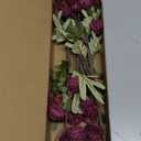 Floroom 6pcs Burgundy Faux Silk Mums Artificial Flowers, Bulk Fake Small Mini Chrysanthemums with Stems for DIY Wedding Centerpieces Floral Arrangements Vase Fillers Home Decorations