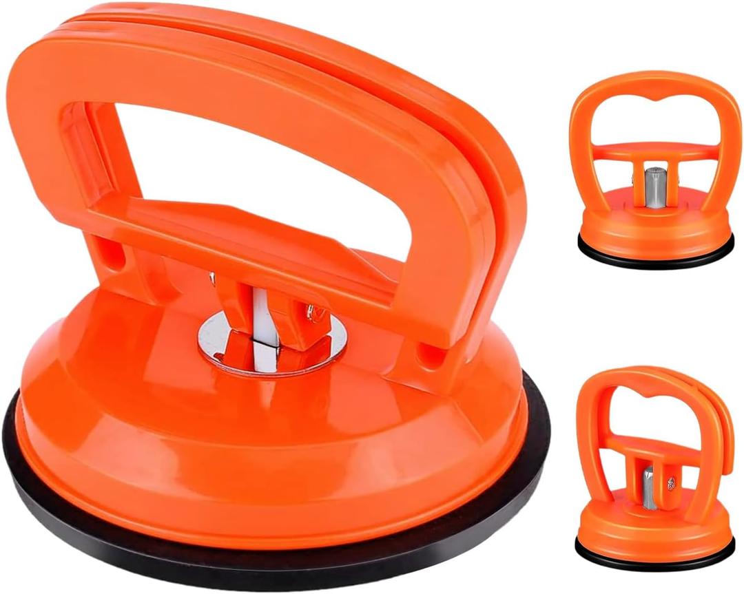3 Pack Car Dent Puller, Suction Cup Dent Remover Tool Vehicle Body Repair Kit Handle Lifter for Car Body, Doors, Glass, Objects Moving and Tiles Lifting (3PCS Dent Puller)