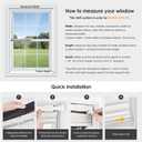LazBlinds No Tools No Drill Cordless 1" Vinyl Mini Blinds, 100% Blackout Blinds for Indoor Windows, Room Darkening Privacy Window Blinds and Shades for Interior, 35" W x 64" H, Black